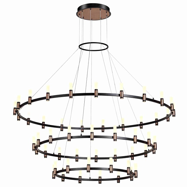 Подвесная светодиодная люстра Odeon Light Candel 5009/204L изображение 3 Подвесная светодиодная люстра Odeon Light Candel 5009/204L Фото № 3