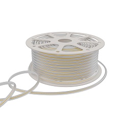 Светодиодная влагозащищенная лента Apeyron 11W/m 288LED/m COB хододный белый 50M 17-56