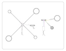 Потолочная светодиодная люстра Ambrella light Comfort LineTech FL51631 4