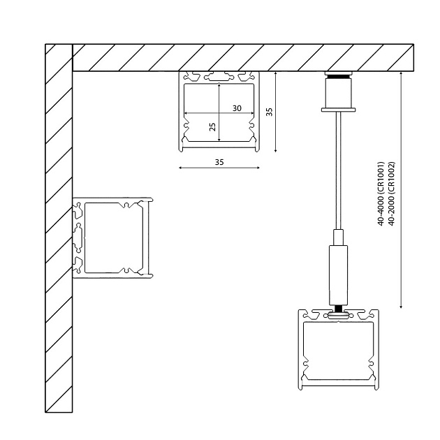 Профиль DesignLed LS.3535-R 010365 изображение 2 Профиль DesignLed LS.3535-R 010365 Фото № 2