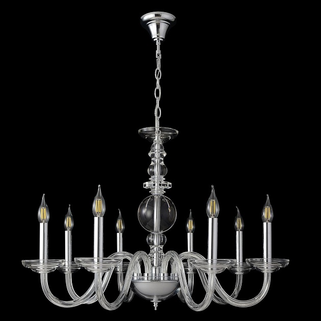 Подвесная люстра Crystal Lux ARABESQUE SP8 CHROME изображение 7 Подвесная люстра Crystal Lux ARABESQUE SP8 CHROME Фото № 7