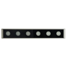 LL-893 Светодиодный линейный прожектор для подсветки стен, 2700K, 250*40*25mm, 6W DC24V, IP65 51564