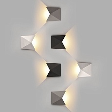 Уличный настенный светодиодный светильник Elektrostandard 1517 Techno LED Batterfly a038827 1