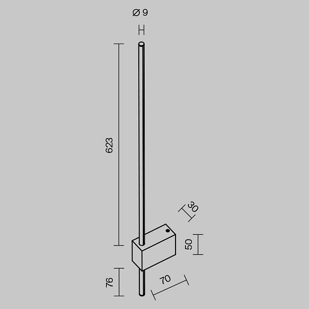 Бра Maytoni Technical Pars C070WL-L6B3K изображение 3 Бра Maytoni Technical Pars C070WL-L6B3K Фото № 3
