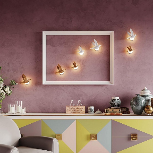 Настенный светильник Odeon Light Hightech Colombella 4310/3WLA Фото № 8