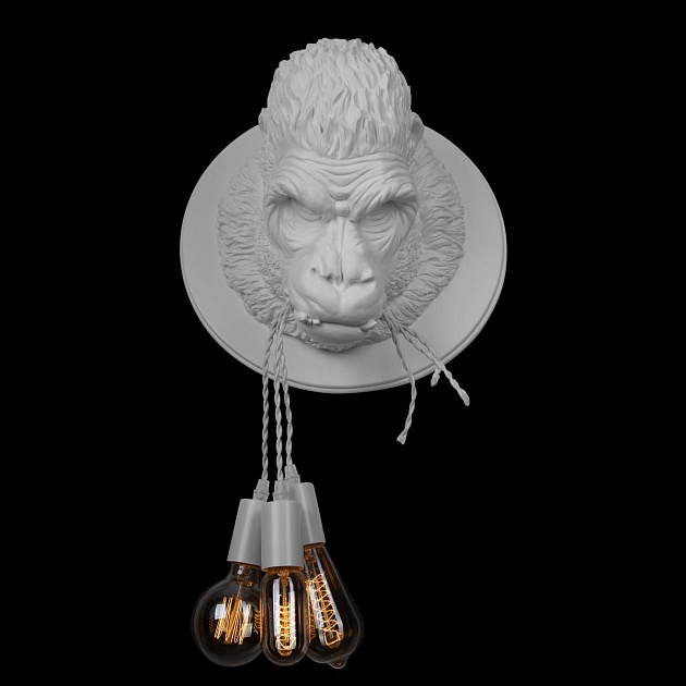 Настенный светильник Loft IT Gorilla 10178 White изображение 6 Настенный светильник Loft IT Gorilla 10178 White Фото № 6