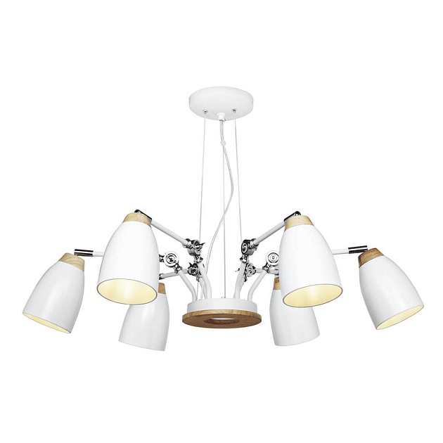 Подвесная люстра Loft IT Watchman Loft4402/6Wh изображение 1 Подвесная люстра Loft IT Watchman Loft4402/6Wh Фото № 1