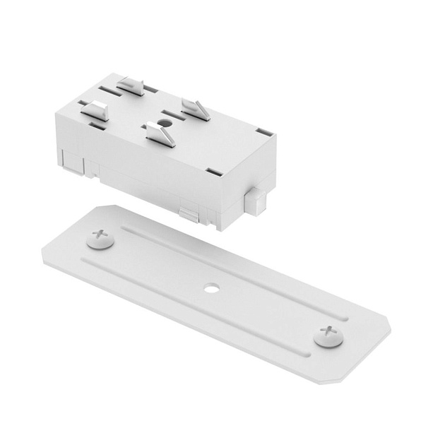 Прямой соединитель для шинопровода Denkirs Smart Base TR2101-WH Фото № 1