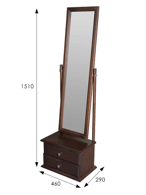 Зеркало напольное Мебелик Селена 000347 Фото № 3