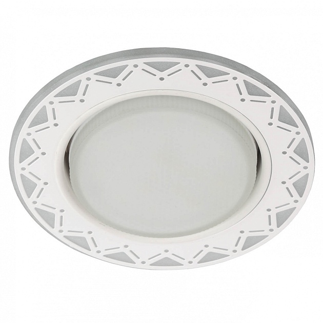 Точечный светильник ЭРА с подсветкой DK LD27 WH/WH Б0037388 Фото № 1