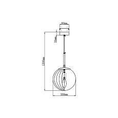 Подвесной светильник Vele Luce Folie VL5513P31 3