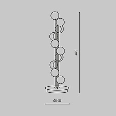 Настольная лампа Maytoni Tessara MOD081TL-L14G3K 1