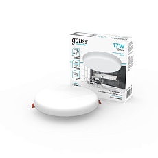 Встраиваемый светодиодный светильник Gauss Elementary Adjustable Frameless 9034460218 2