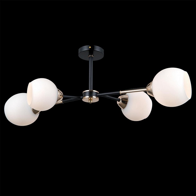 Люстра Illumico IL0715-4CSQ-24 BK GD LIBRA изображение 1 Люстра Illumico IL0715-4CSQ-24 BK GD LIBRA Фото № 1