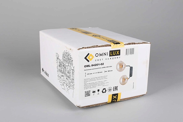 Бра Omnilux Fasano OML-94201-02 Фото № 2