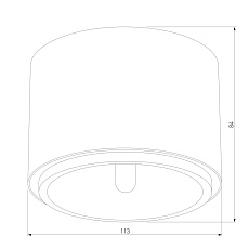 Потолочный светильник TK Lighting 3349 Moris Gold 1