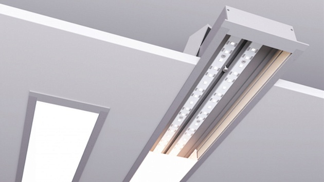 Встраиваемый светодиодный светильник Siled Linea Inner 7370040 Фото № 1
