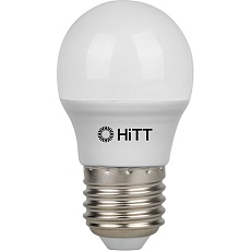 Лампа HiTT-PL-G45-9-230-E27-4000