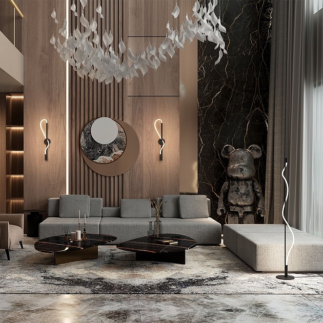 Торшер Maytoni Tau MOD166FL-L15B3K изображение 7 Торшер Maytoni Tau MOD166FL-L15B3K Фото № 7