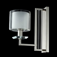 Бра Crystal Lux Nicolas AP1 Nickel/White 2