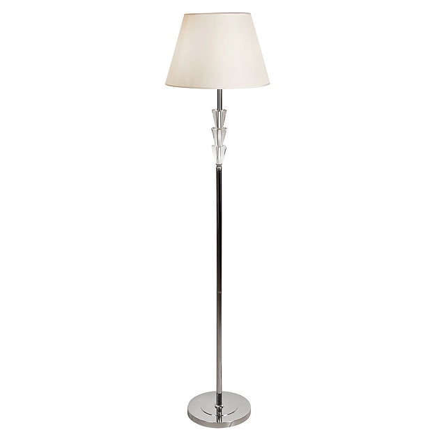 Торшер iLamp Alesti F2424-1 Nickel изображение 1 Торшер iLamp Alesti F2424-1 Nickel Фото № 1