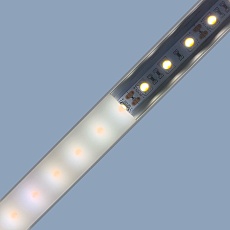 Профиль  подвесной с рассеивателем серебро 2м. Apeyron 08-28 4