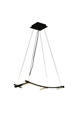 Люстра подвесная Alfa Light F3524-05 White+Black E27*2