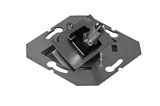 ТВ-розетка оконечная Liregus Epsilon белый 28-022 1