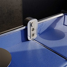 Рамка стеклянная Voltum S70 на 3 поста, (шелк, стекло) VLS110304 1