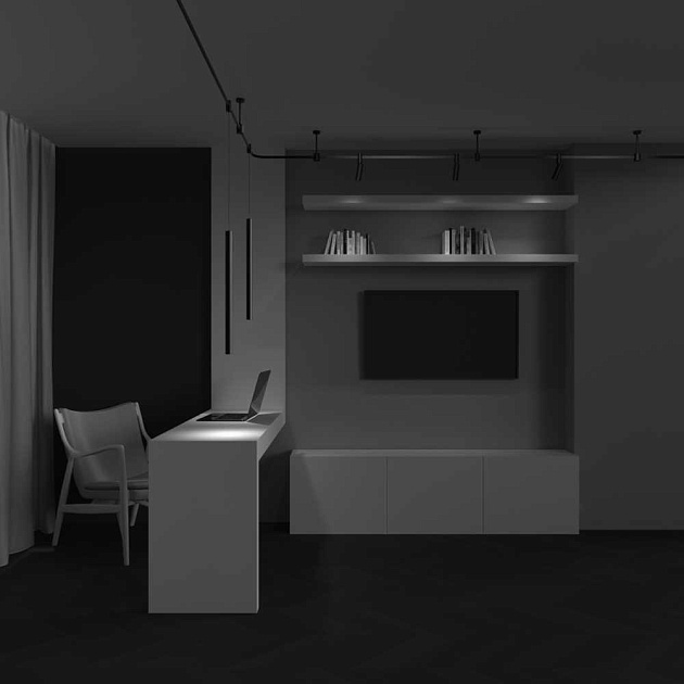 Трековый светильник Maytoni Technical TR156-1-5W4K-B Фото № 4