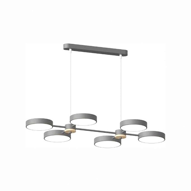 Подвесной cветильник LED4U L3217-820 GR изображение 1 Подвесной cветильник LED4U L3217-820 GR Фото № 1