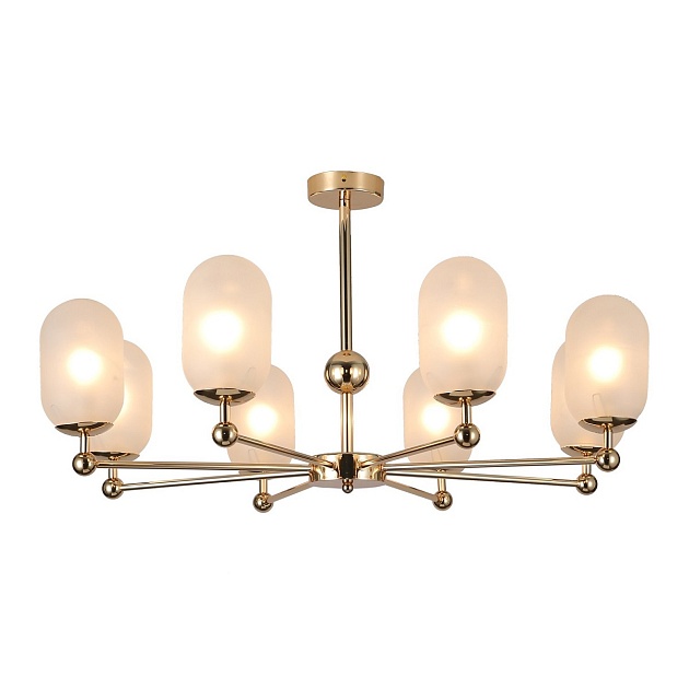 Потолочная люстра Gerhort G31008/8GD WT Фото № 1