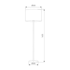 Торшер TK Lighting 16012 Earth 1