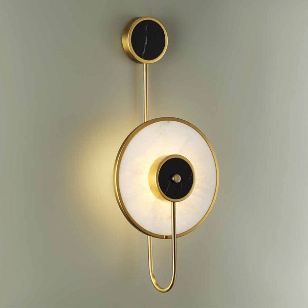 Настенный светодиодный светильник Odeon Light Midcent Naxos 4312/5WL Фото № 2