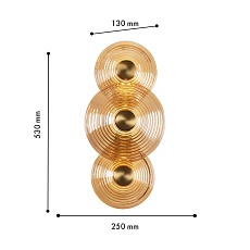 Настенный светильник Favourite Whirlpool 4571-3W 2