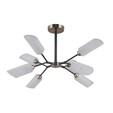 Потолочная люстра Gerhort G31115/8AB+BK WT