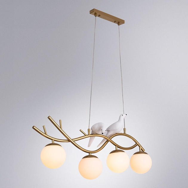 Подвесная люстра Arte Lamp Eltanin A3422SP-4GO Фото № 3