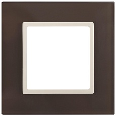 Рамка 1-постовая ЭРА Elegance 14-5101-31 Б0034485