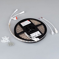 Светодиодная влагозащищенная лента Arlight Бегущий огонь 8W/m 60Led/m 5060SMD разноцветный 5M SPI-P-B60-12mm 12V RGB-PX1-BPT 041615(1) 1