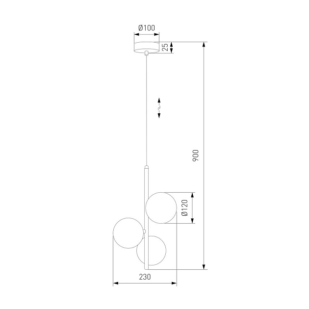 Подвесная люстра TK Lighting 4838 Estera изображение 2 Подвесная люстра TK Lighting 4838 Estera Фото № 2