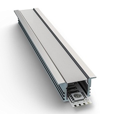 Профиль встраиваемый с рассеивателем серебро 1м. Apeyron 08-11