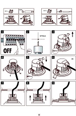 Встраиваемый светодиодный светильник Lucide Inky Led 22970/18/99 1