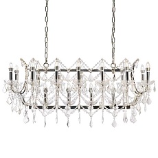 Подвесная люстра Loft-Concept RH Rococo Iron & Crystal Chandelier 40.350-0 20675