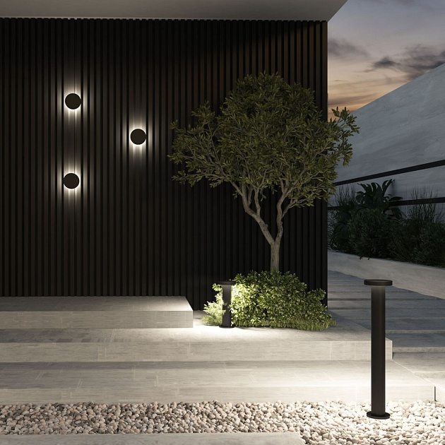 Ландшафтный светодиодный светильник Denkirs Dramen DK9704-BK Фото № 6