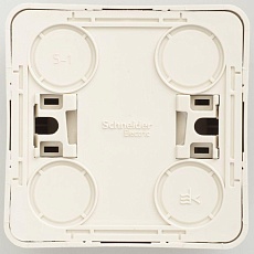 Розетка 2К+З Systeme Electric Этюд 16A 250V кремовая PA16-003K