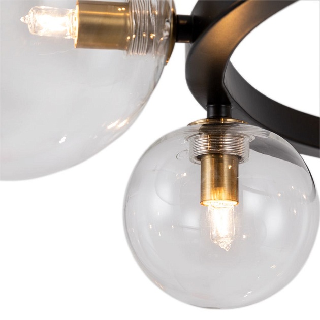 Подвесная люстра Arte Lamp Vincent A7790SP-10BK изображение 3 Подвесная люстра Arte Lamp Vincent A7790SP-10BK Фото № 3
