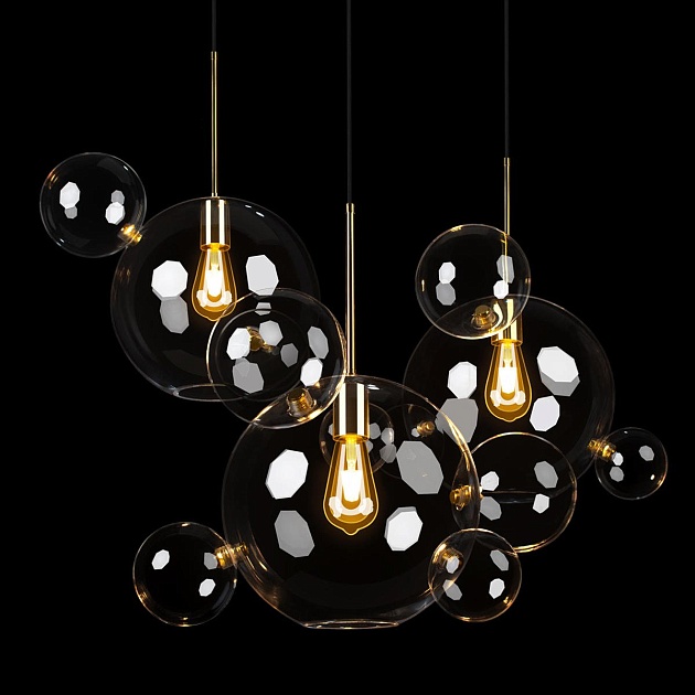 Подвесная люстра Loft IT Bolle 2034-D3 Фото № 2