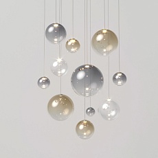 Подвесной светодиодный светильник Eurosvet Wonder 50230/1 Led прозрачный 1