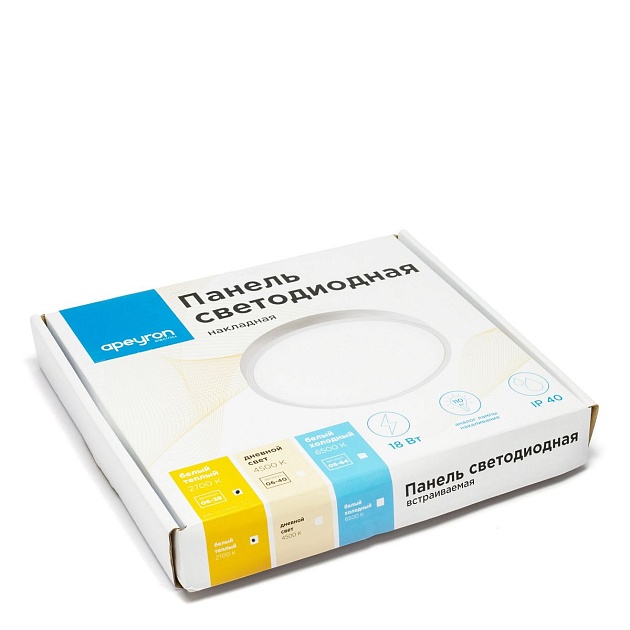 Накладная светодиодная панель Apeyron 06-39 Фото № 4