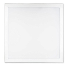Встраиваемая светодиодная панель Uniel ULP-6060 40W/4000K IP54 Clip-In Cuatro Opal Smooth UL-00011987